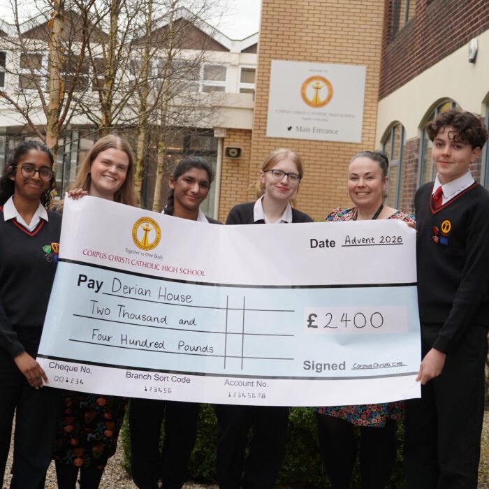 £2,400.00 raised for Derian House
